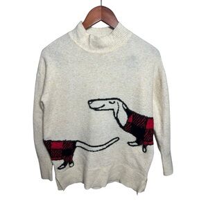LOFT Cream Knit Sweater